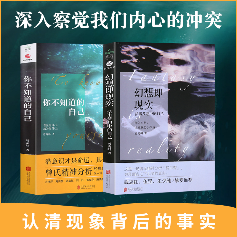 你不知道的自己 幻想即现实 曾奇峰书籍正版精神分析心理新作 我们