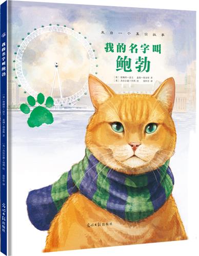 正版全新 我的名字叫鲍勃 流浪猫鲍勃 幼儿童文学童话插画绘本童话