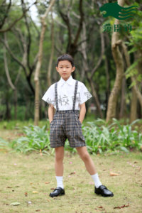 深圳校服 莎臣豹 小学男生夏装礼服(套装上衣裤子)校服