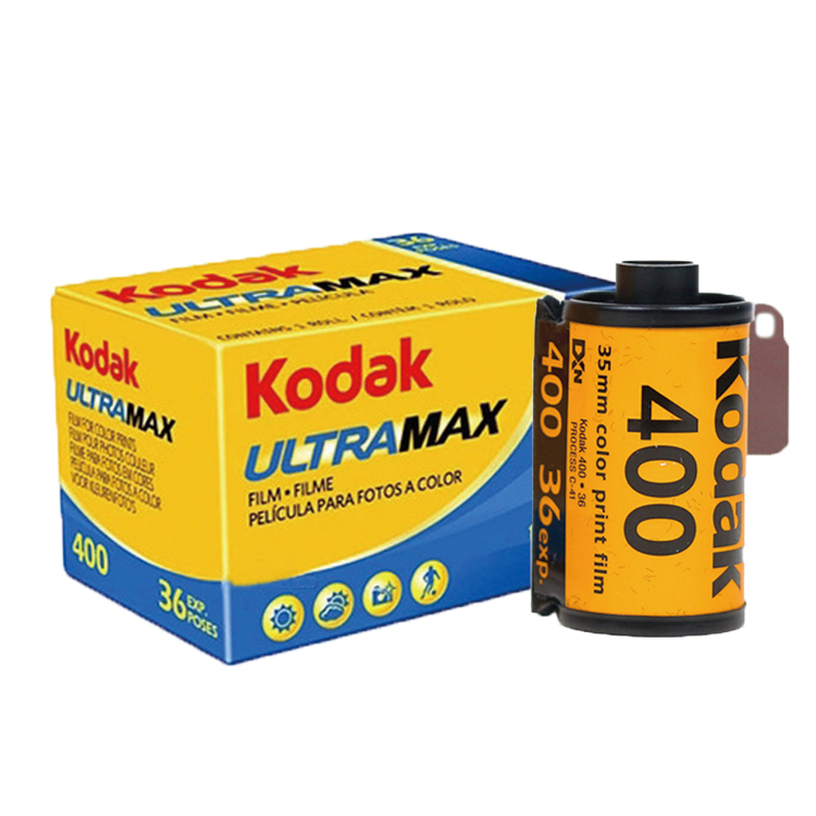 原装柯达kodak胶卷ultramax全能iso400 135mm彩色负片 2021年9月