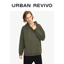 UR spring and summer men's casual daily hat collar sweater ML38S4EN2005