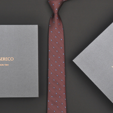 Британский мужской галстук, подарочный ящик, роскошный костюм, свадебный 7 см