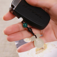 坠手机链-性创意爵士驼 手机壳挂绳 通用编制挂