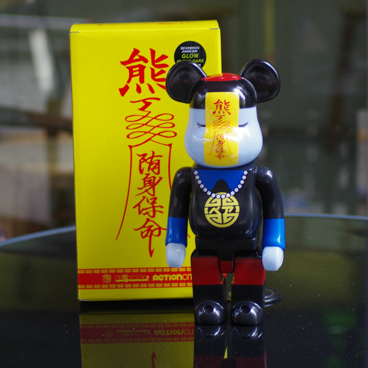 bearbrick 暴力熊 积木熊 么么熊小僵尸熊400%摆件模型手办保平安