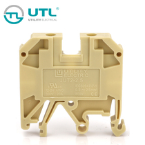 UTL JUT2-2.5 DIN rail type industrial power distribution terminal connector can be used instead of SAK2.5EN