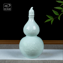 Цзиндэчжэньская керамическая бутылка пустая бутылка домашняя антикварная скульптура белое вино