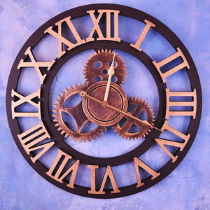 美式欧式复古钟表工业齿轮选什么牌子好 同款