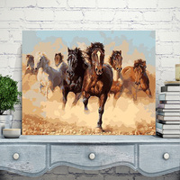 珍心画装饰画-【珍心彩绘】 diy数字油画 客厅