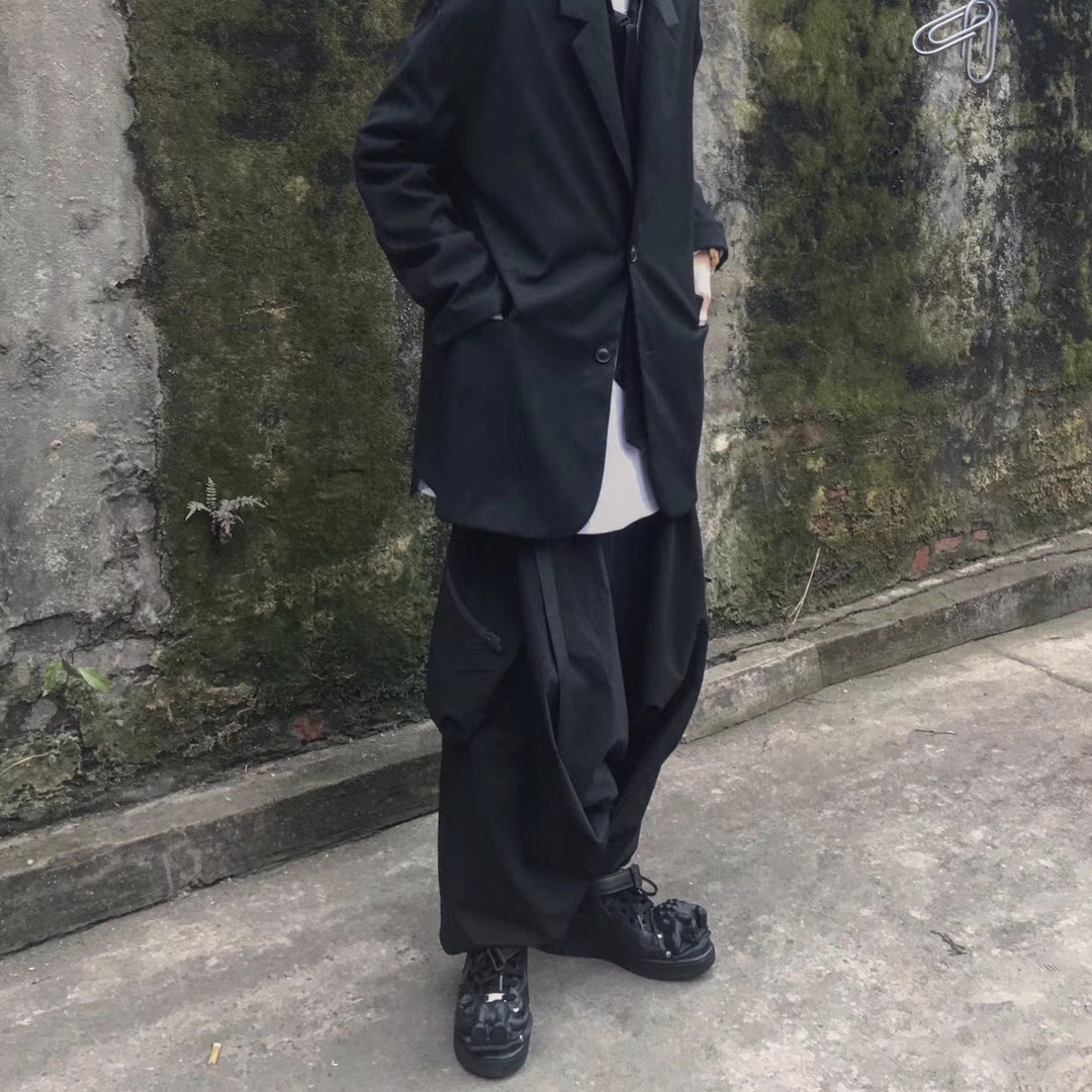 moonstorm 19fw dark fantasy suit 暗黑破坏宽松西装夹克外套