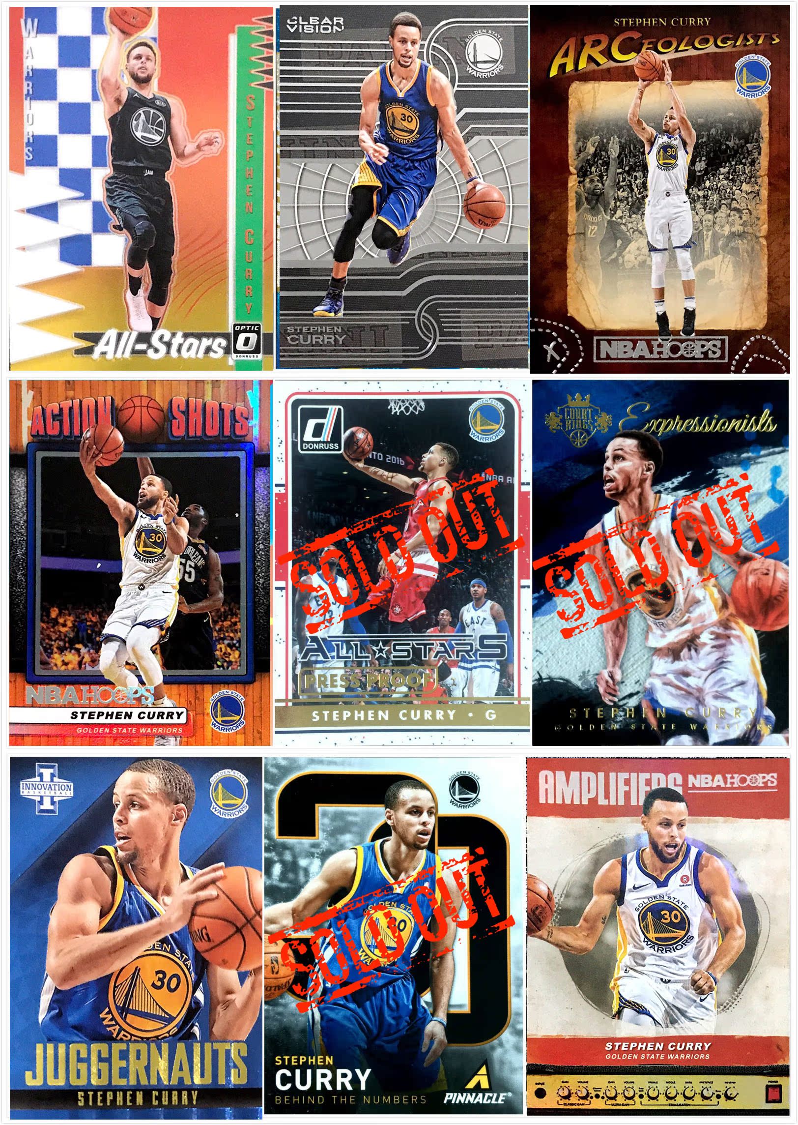 【ir】nba球星卡 panini 斯蒂芬 库里 stephen curry 萌神 特卡