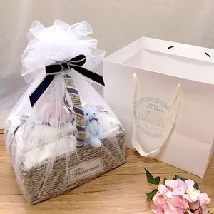 婴儿礼盒套装春夏新生儿纯棉衣服刚出生宝宝用品满月百日宴礼盒母婴用品