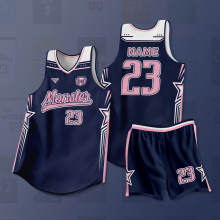 2024 Новый баскетбольный костюм Мужской костюм Студенческий спортивный костюм Сборная форма Печать Американская футболка
