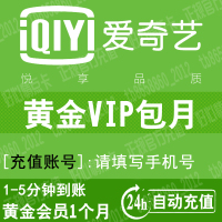 月爱奇艺vip1-会员 自动充值填邮箱手机号爱奇