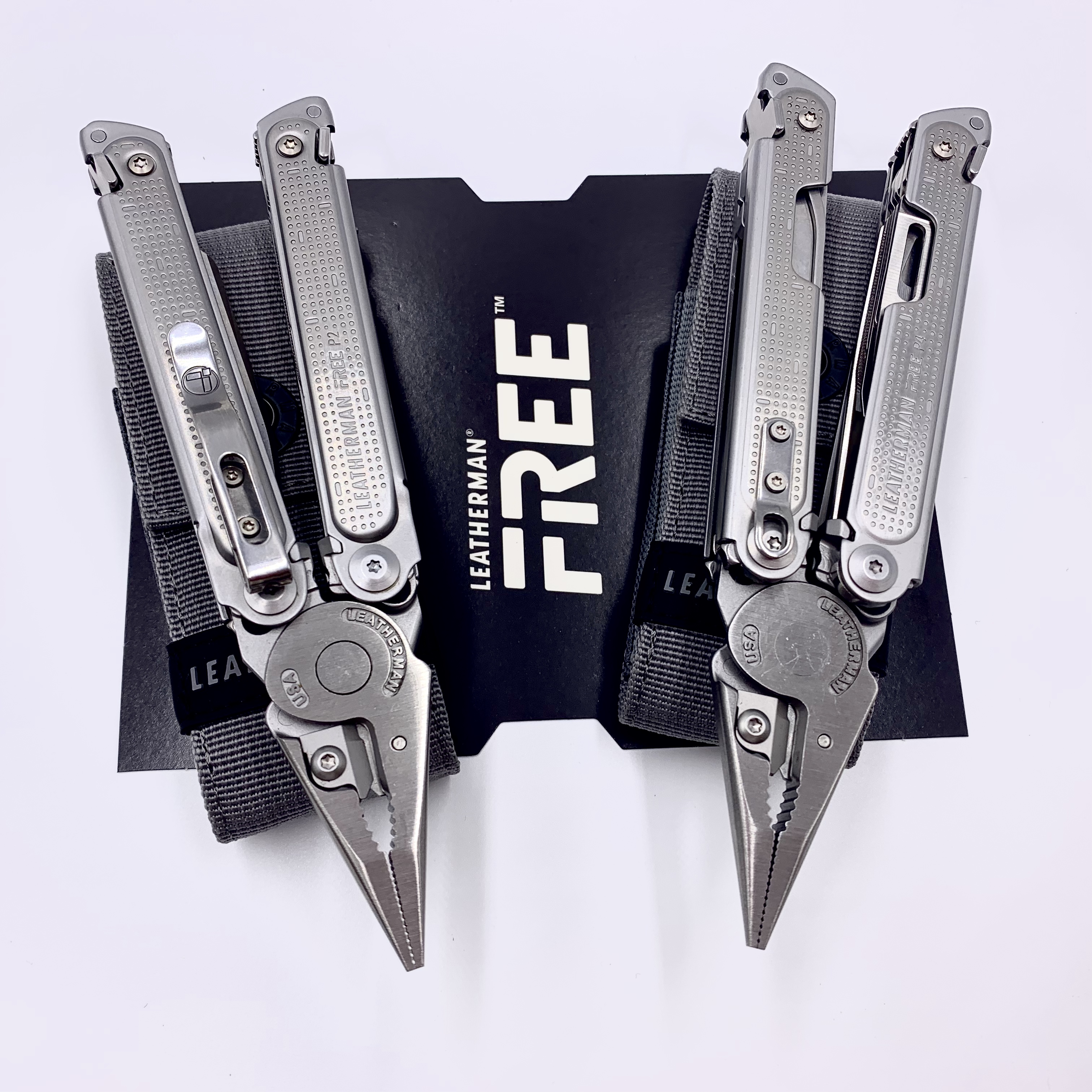 美国leatherman莱泽曼新款 free p2 p4 磁性结构多功能组合工具钳