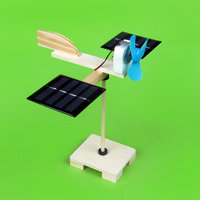 太阳能电扇-灯太阳能电扇 DIY科技小制作发明