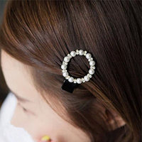 版3元以下圆形亚克力-夹刘海边夹子头饰品女加