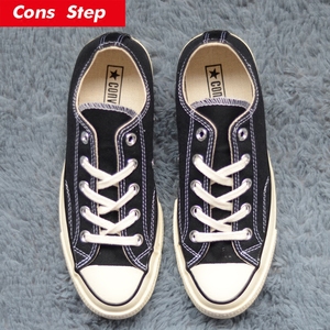 黑色1970s三星标选什么牌子好 匡威1970s三星标黑色锯齿同款好推荐