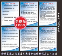 消防安全管理制度车间责任规范工厂海报告示挂