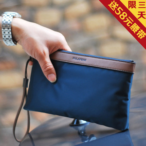 帆布包男手包休闲牛津布手包男