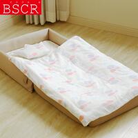 BSCR-宝床BB床游戏床带滚轮进口BSCR日本