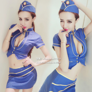 性感情趣内衣空姐服夜店女警制服女佣学生短裙极度套装诱惑sm骚情趣内衣