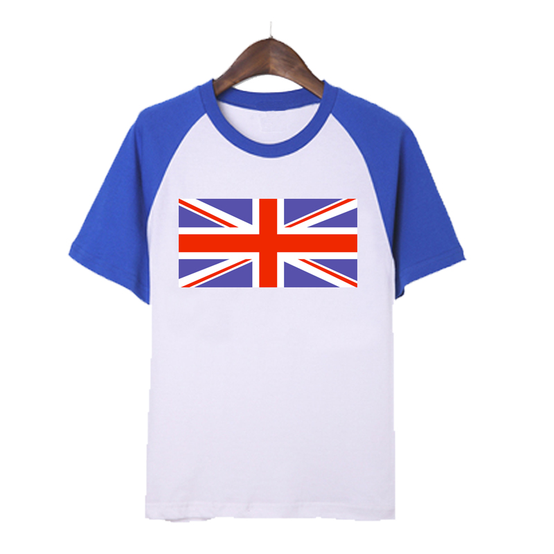 england英国国旗短袖t恤男女学生米字旗衣服夏季儿童半截袖衫童装