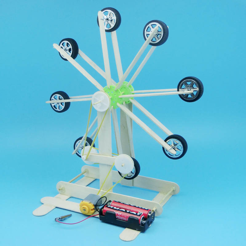科技小制作小发明小学生科学实验diy摩天轮益智玩具作业手工材料