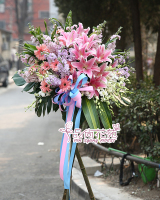 上海公司乔迁庆典开张开业高端商务花篮演唱会