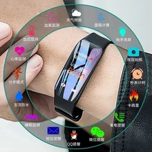 300 000 умных браслетов цветной экран многофункциональный погодный будильник напоминание о движении часы сердечный ритм кровяное давление мониторинг сна водонепроницаемый Bluetooth