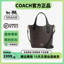 Женская сумка Coach Kanchi Hanna Новая корзина из ведра, сумка из корзины для капусты, сумка с небольшим размером, сумка с одним плечом