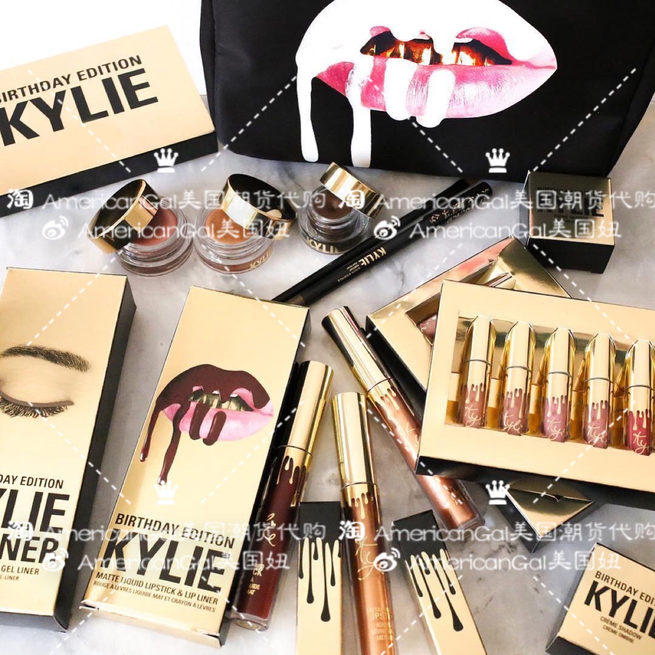 【国内现货】kylie cosmetics kylie birthday 生日限量套装可分