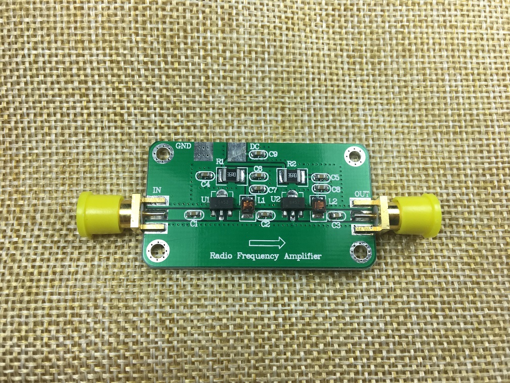 射频宽带功率放大器 中功率 1mhz-2ghz 40db增益 20dbm输出