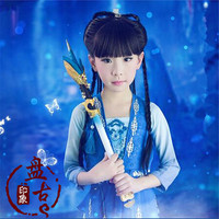 女人凤凌儿童古装写真-儿童系列女童演出公主