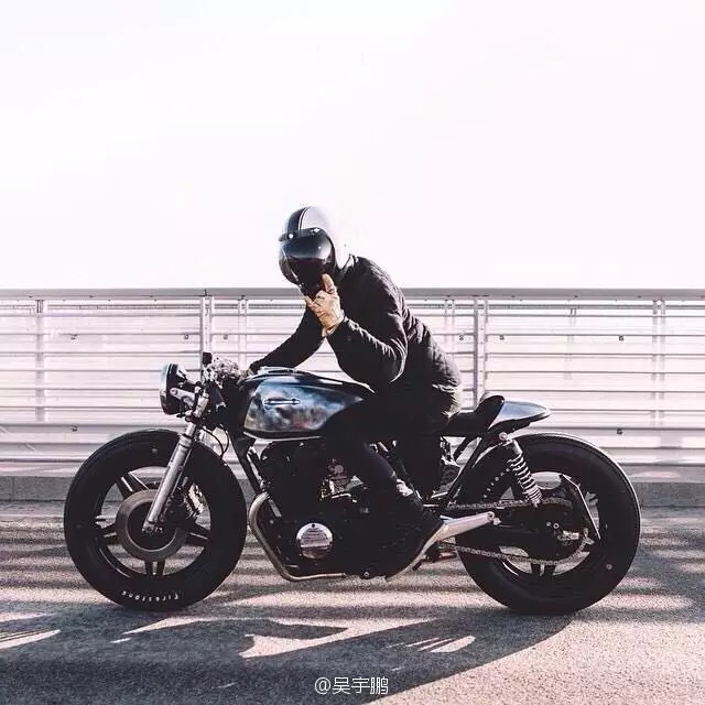 街车复古改装 复古咖啡 xjr400 cb400 复古定制