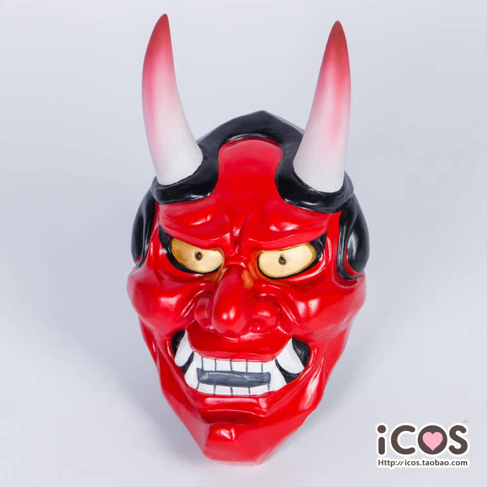 现货【icos】般若面具 阴阳师 道具 和风日式 万圣节派对cosplay