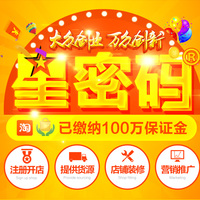 店专业一站式服务教学-星密码如何开淘宝网店