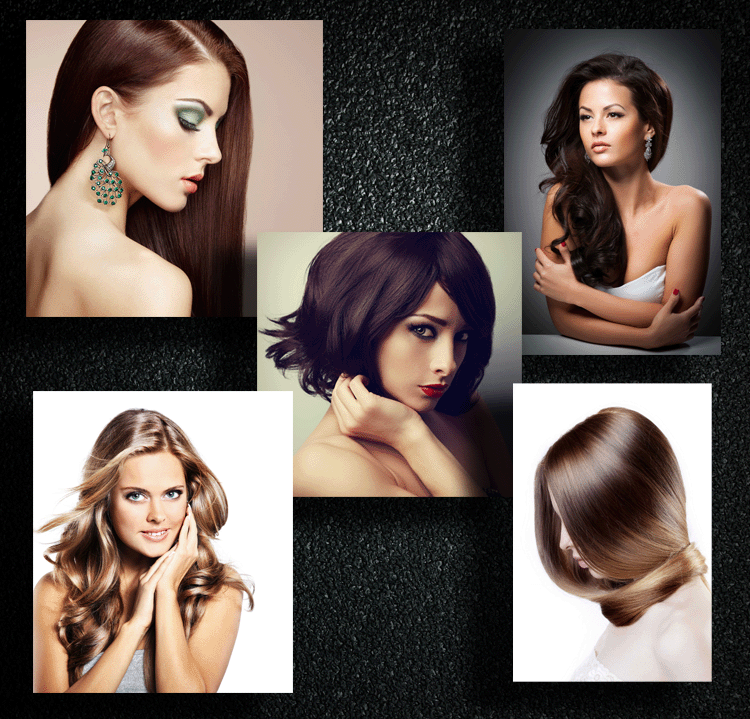 高清大图美容美发理发店美女造型发型模特摄影图片海报印制印刷
