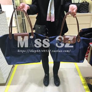 法国代购正品Longchamp珑骧女包大号长柄饺子包龙骧2018新款1899法国代购