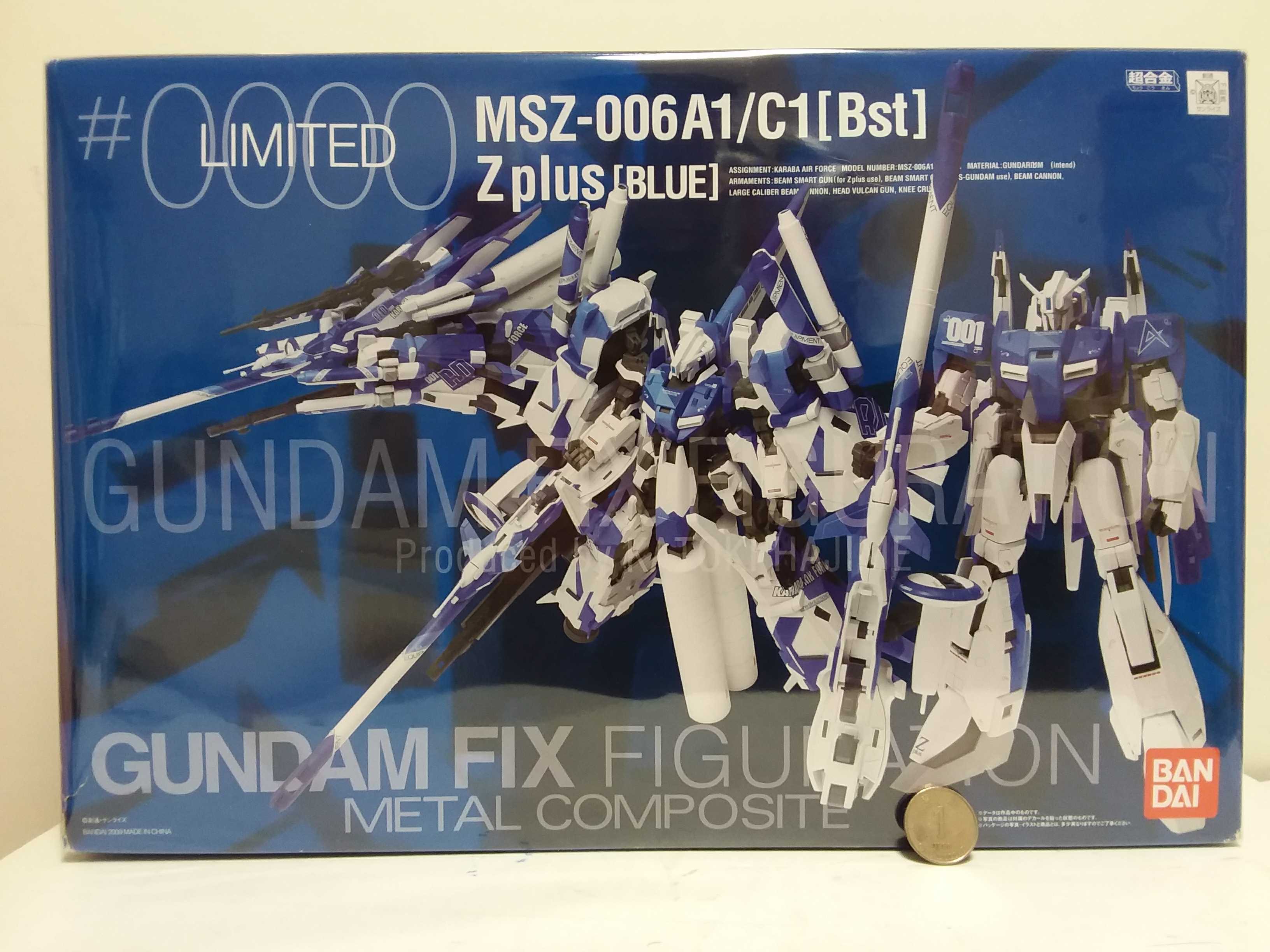 万代 fix gffmc gff 1005 z plus zeta蓝色 蜂鸟 z高达 限定