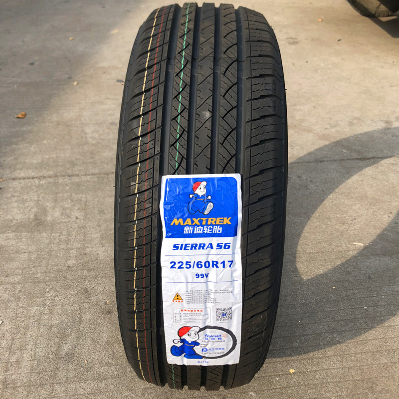 2019年产maxtrek新迪轮胎225/60r17 s6 99v 风光580原配i35适配