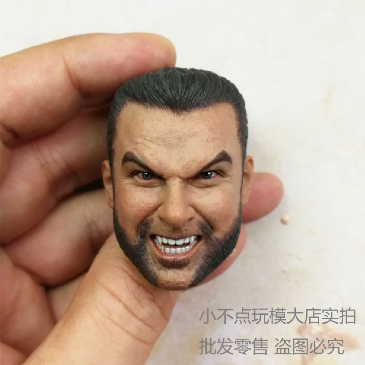 toys era 1/6头雕 剑齿虎 列维·施瑞博尔 x-man 金刚狼胞兄