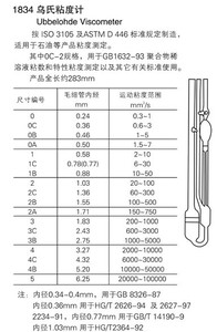 乌氏粘度计