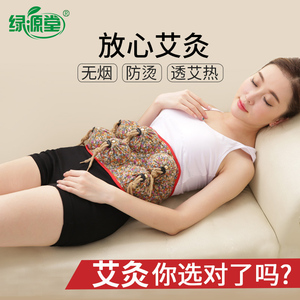 绿源堂无烟纯铜艾灸盒随身灸艾条艾柱妇科宫寒暖宫仪器罐家用器具艾灸盒