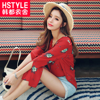 珍布同官方旗舰店2016蒲公樱女装朝花夕拾YIN