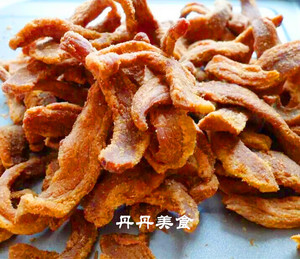 青岛特产美食零食脂渣肉猪肉干精肉肥边猪油渣肉脂渣250g当天制美食特产