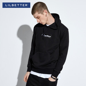 Lilbetter卫衣男 连帽韩版潮牌学生运动外套日系街头男士卫衣套头卫衣男