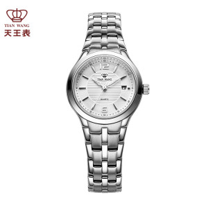 天王表正品小表盘防水钢带女表石英表休闲简约女士手表3626女士手表