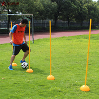121体育★运动专业足球训练标志杆立柱立杆\/障