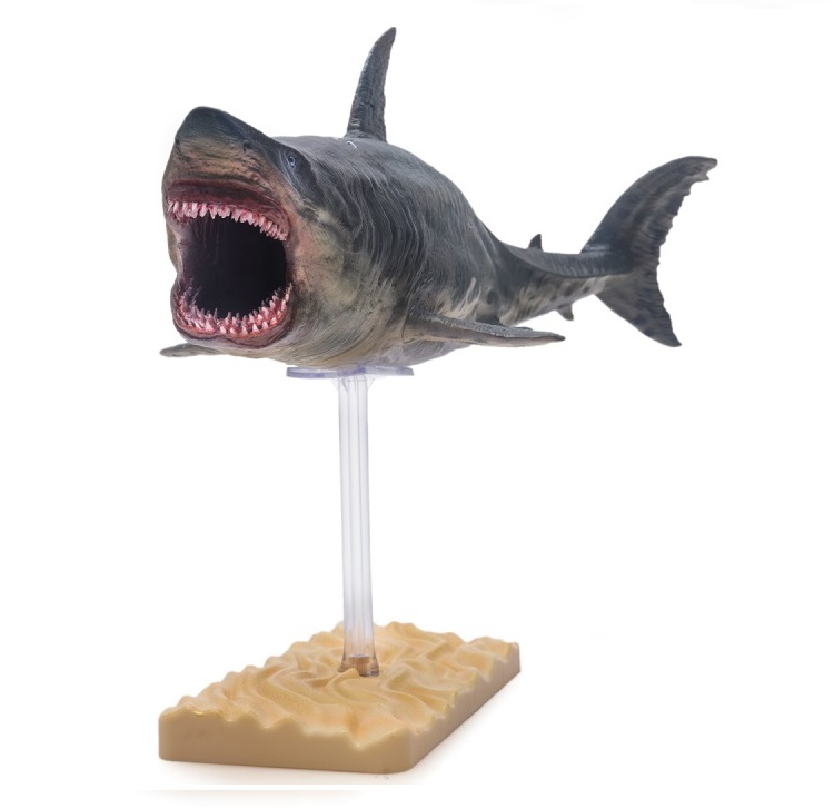 pnso恐龙大王 巨齿鲨 仿真动物模型玩具 海洋生物 鲨鱼 全新盒装