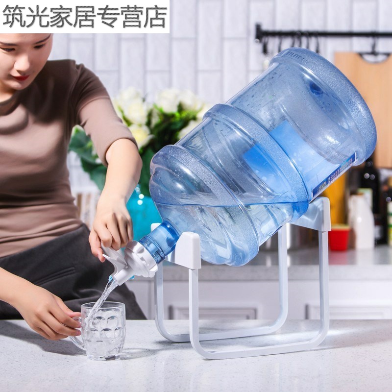 桶装水支架台式大桶水纯净水桶架子倒置饮水器家用简易矿泉水嘴